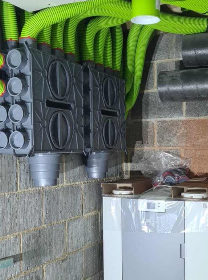 Mechanical Ventilation with Heat Recovery system