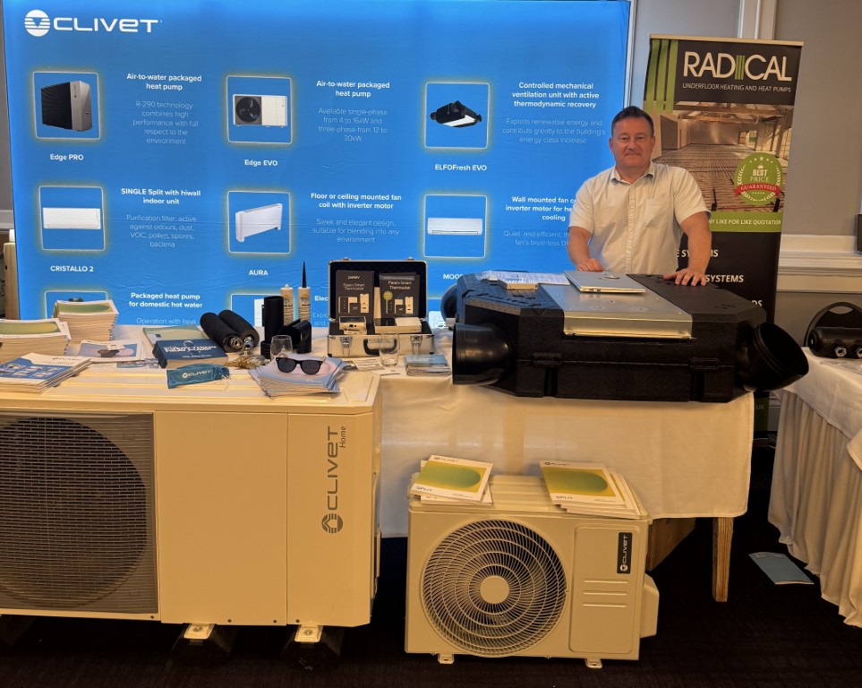 NCT Showcases Clivet ElfoFresh at Isle of Man Trade Show | Clarke Talbot Renewables